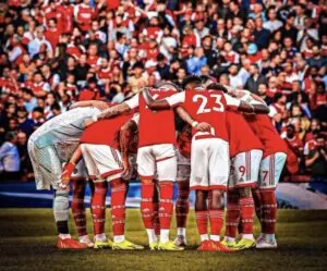 Nketiah Late Minute Goal Gives Arsenal The Lead Against Manchester United, Final Scores Arsenal 3 - 2 Manchester United