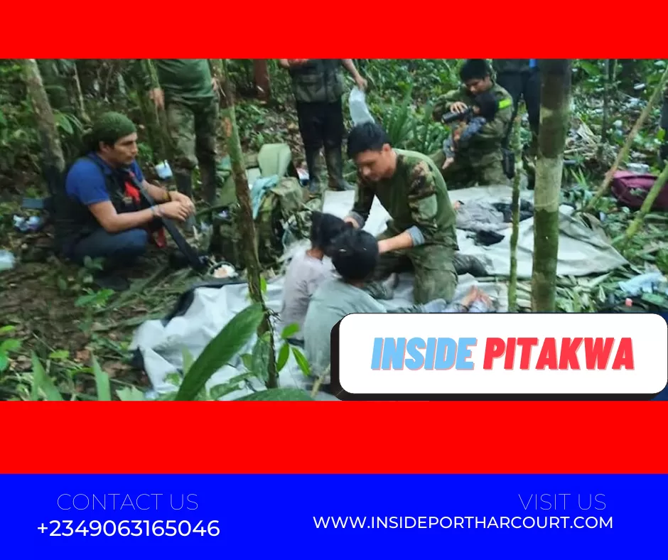 Colombia Rescue Children Found Alive 40 Days After Plan Clash Png