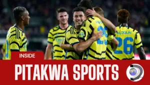 kai havertz scores his first goal for arsenal as declan rice made his first debut in the second half _png