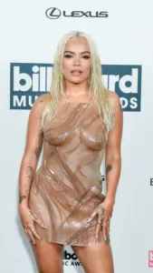 karol g stunning photo at the billboard music award 2023_png