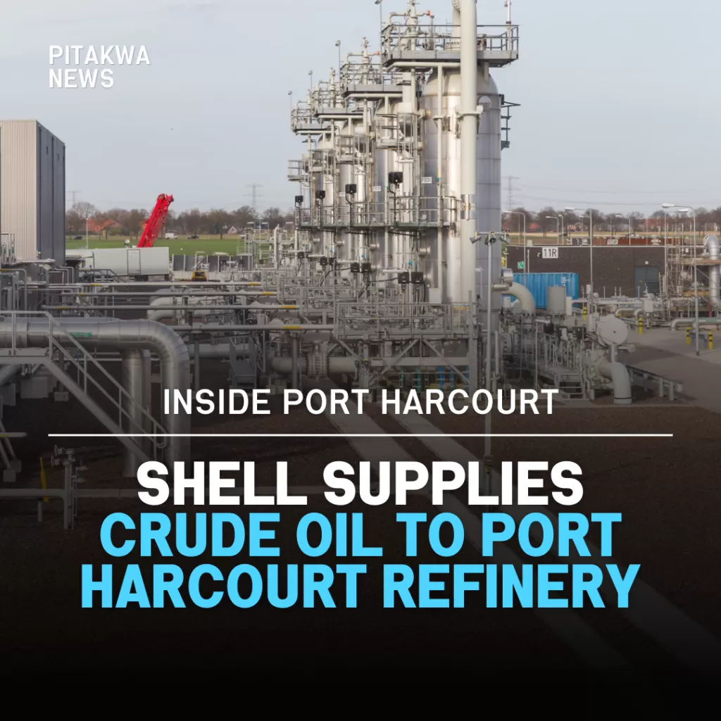 Shell supplies crude oil to Port Harcourt Refinery