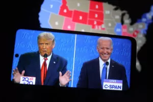 Trump-and-Biden-during-a-presidential-debate-in-Nashville-in-2020
