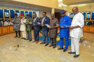 Gov Fubara Sworn In 8 New Commissioners