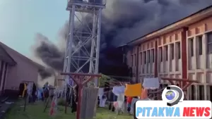IAU Hostel on Fire As Student Scampers For Safety