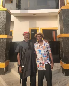 Kanayo O. Kanayo Blesses Son’s First Salary