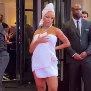 Met Gala 2024; Doja Cat wears bathroom towel, wet cloth to event