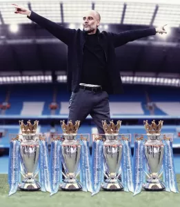 Pep Guardiola Gets His 4 Premier League Title in a Row