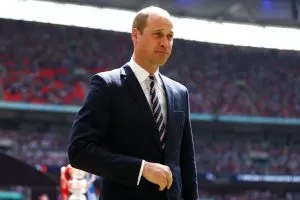 Prince William at The Wembley Stadium to Watch FA Cup Final With Manchester City vs Manchester United