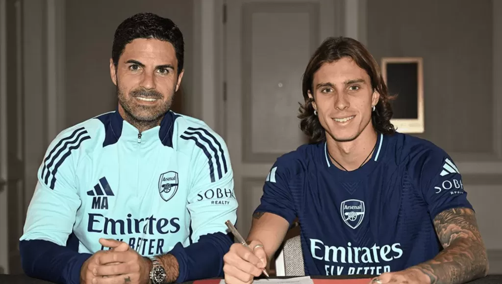 Arsenal has officially announced the signing of Italian defender Riccardo Calafiori from Bologna