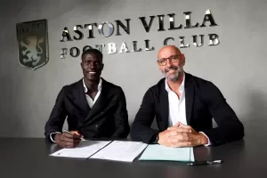 Aston Villa have signed Amadou Onana as new midfielder from Everton
