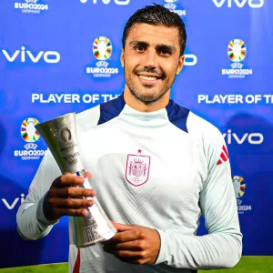 Best Player of the Tournament Rodri