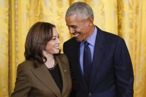 Obamas endorse Harris' presidential bid