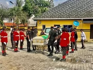 Rivers State Police Command Honors Slain DPO Bako Angbashim
