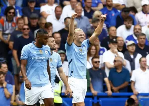 Haaland and Kovacic Scores as Manchester City beat Chelsea 2-0 at Stamford Bridge