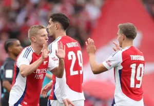 Zinchenko, Trossard and Jesus Scores For Arsenal Against Bayern Leverkusen