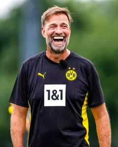 Klopp Returns to Manage Dortmund Testimonial.