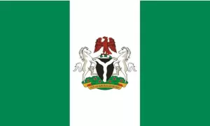 This is a photo of the Nigeria flag