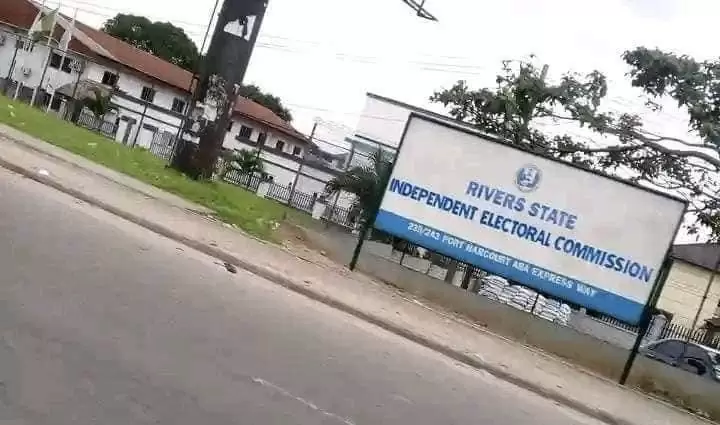 A photo billboard of Area view of RSIEC HEADQUARTERS