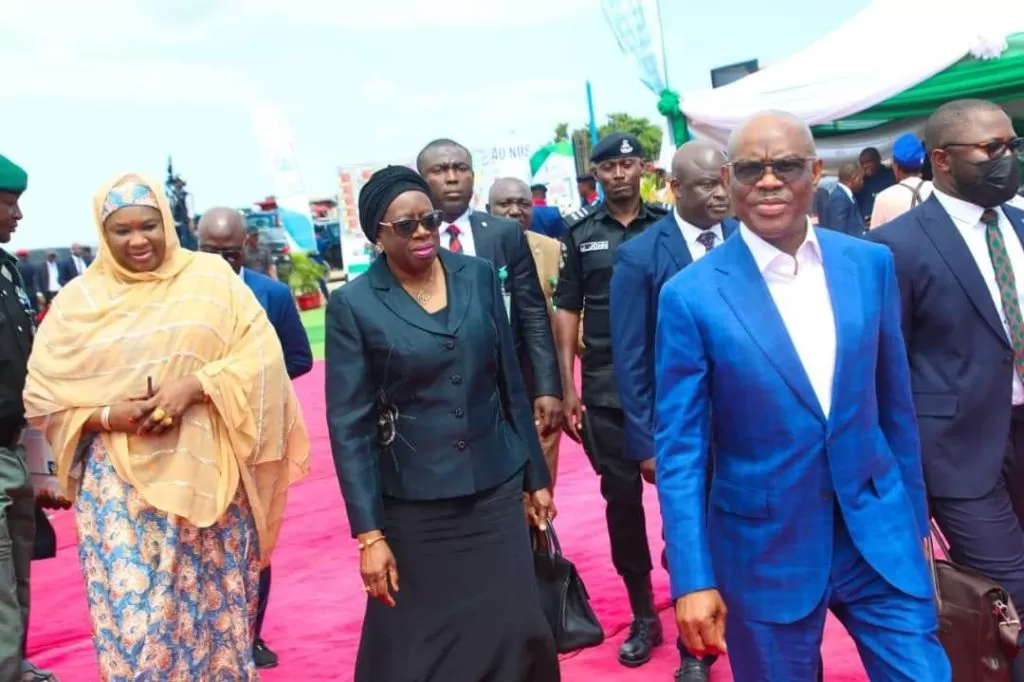 File Photo Of Minister Wike And Judges