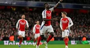 BUKAYO SAKA RULED OUT FOR SEVERAL WEEKS WITH HAMSTRING INJURY