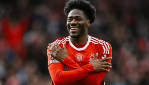 File photo of Nottingham Forest defender Ola Aina