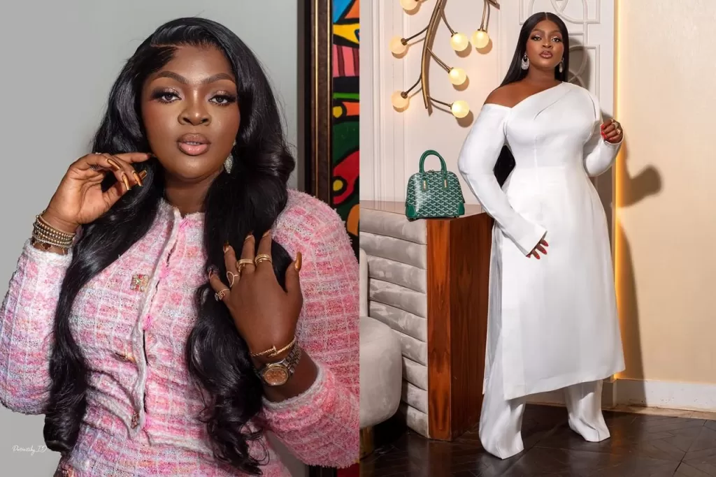 ENIOLA BADMUS TEARFULLY ASKS FANS TO PRAY FOR HER AS SHE AWARDS CHILDREN