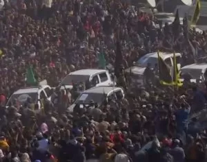 Hostages Released Amid Chaotic Scenes in Gaza