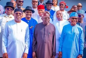 Tinubu Meets with Fubara, Wike, and Ogoni Leaders Amid Tensions Over Niger Delta Cleanup