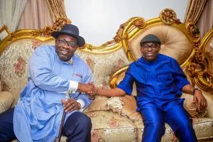 Former Bayelsa Governor Visits Suspended Rivers State Governor