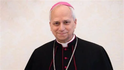 Cardinal Robert F. Prevost takes the name Pope Leo XIV.