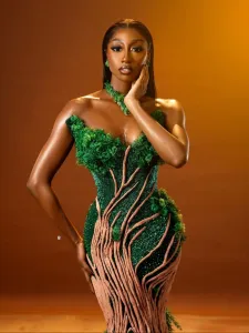 Nigerian Celebrities Light Up AMVCA11 Red Carpet in Glamorous Fashion