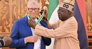 President Tinubu Confers Commander of the Order of the Federal Republic (CFR) on Bill Gates Amid Mixed Reactions