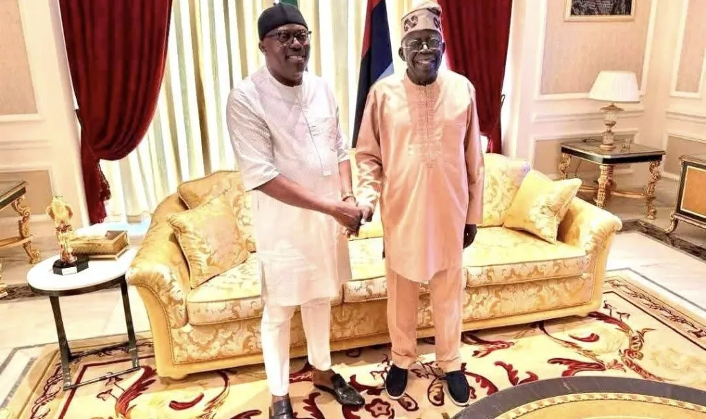 Rivers State Governor Siminalayi Fubara Meets President Bola Ahmed Tinubu