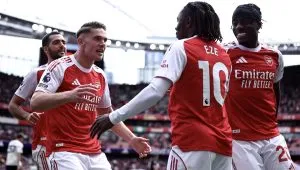 Arsenal 3-0 Nottingham Forest Zubimendi’s Debut Brace and Gyokeres’ Strike Seal Dominant Win