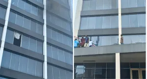 Fire Scare at Afriland Towers Sparks Panic on Lagos Island