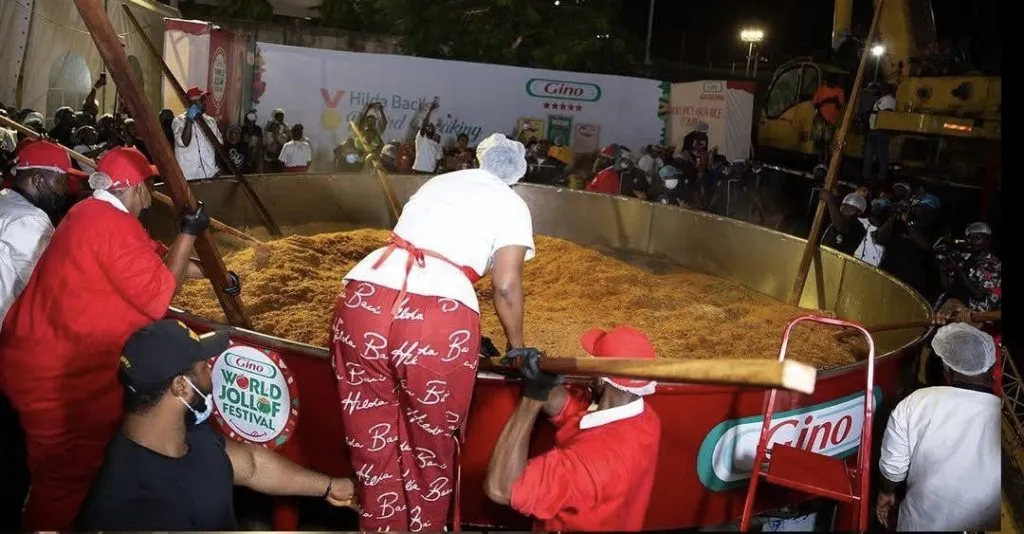 Hilda Baci Aims to Break Guinness World Record for Largest Pot of Jollof Rice